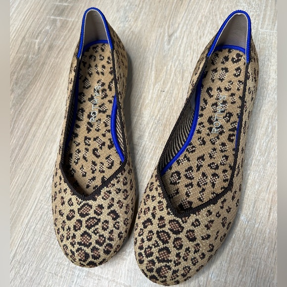 Rothy's The Flat CHEETAH SIZE 9 - Picture 1 of 11